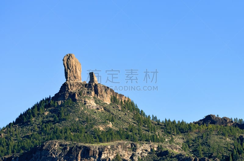 罗克卢波峰,大加纳利,特内里费岛,环境,北美歌雀,著名景点,豪宅,舞蹈,背景,石头