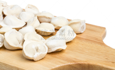饺子,厚木板,生食,意大利馄饨,无人,食品,图像,水平画幅,木制,散焦