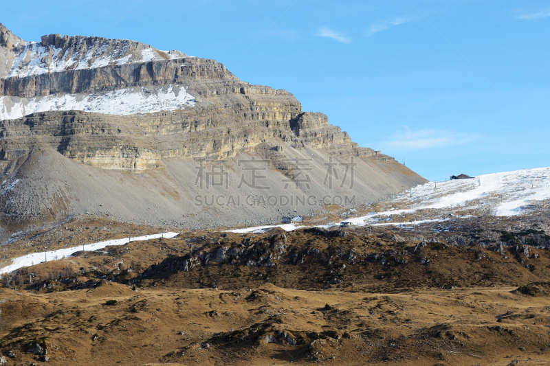 滑雪坡,山,风景,福尔加里达,摩德纳迪坎皮格里奥,滑雪板,天空,度假胜地,水平画幅,雪