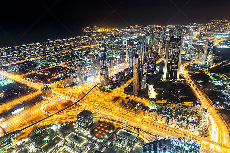 迪拜,都市风景,美,未来,度假胜地,水平画幅,高视角,美人,户外,居住区