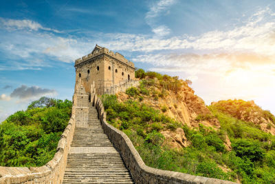 地形,户外,夏天,绿色,蓝色,砖,远古的,古老的,著名景点,非凡的