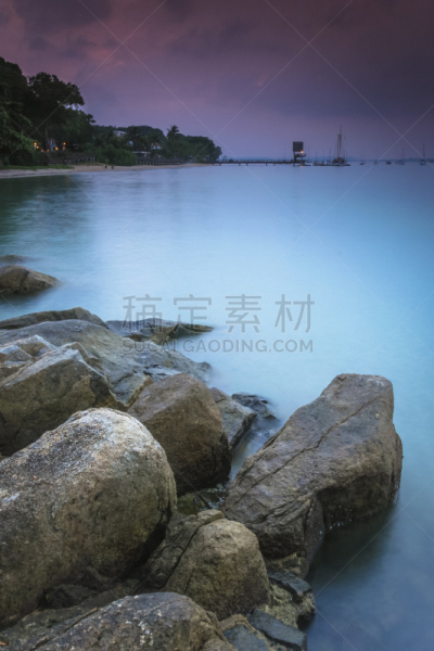 新加坡樟宜机场,垂直画幅,海岸线,公园,海滩,新加坡,无人,摄影
