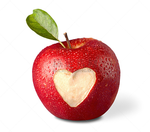 苹果,白昼,心脏病专家,水平画幅,形状,素食,符号,湿,维生素,俄罗斯