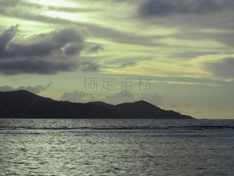 Sunset at Seychelles