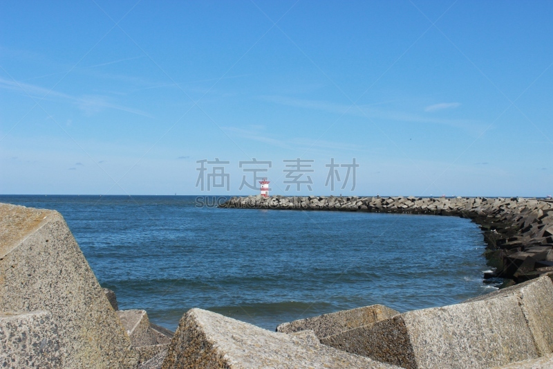斯海弗宁恩,栈桥码头,海牙,自然,水平画幅,无人,海港,户外,海洋,海岸线