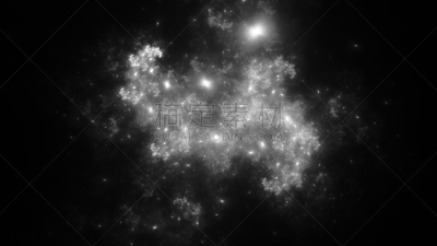 绘画插图,星系,分形,抽象,代表,星云,加莱克斯草,深的,创世纪,暗色