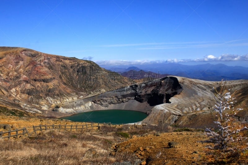 山,宫城县,佐阿山脉,山形县,日本,水,天空,美,水平画幅,云