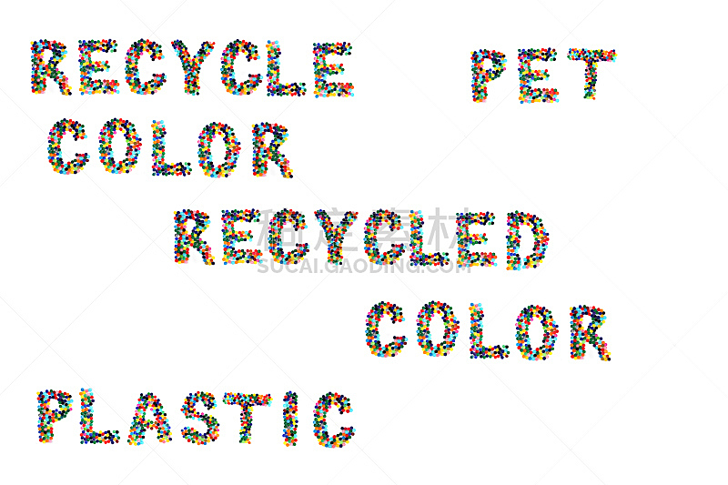 塑胶,鸭舌帽,彩色图片,黄色,红色,蓝色,材料,垃圾,概念,知识