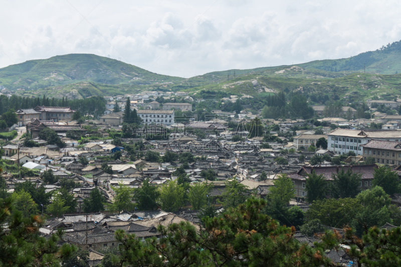 开城,朝鲜,伦敦城,主体思想塔,风景线拱,水平画幅,岩石,无人,摄影