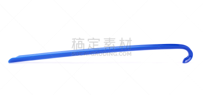 蓝色,鞋拔,分离着色,白色背景,在上面,个人随身用品,水平画幅,设备用品,无人,全景