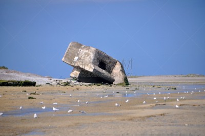 索姆,特拉华,法国,防空洞,毕加底,水平画幅,沙子,海港,运河,夏天
