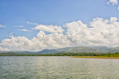湖,地形,鸡尾酒,三描礼士省,水,天空,美,水平画幅,山,无人