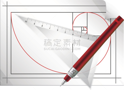 黄金分割,绘画插图,三角板,斐波那契螺旋线,螺线,几何形状,比例,计划书,频率,平面图形