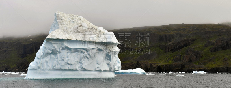 格陵兰,地形,气候,杆,户外,峡湾,北,白色,自然地理,自然