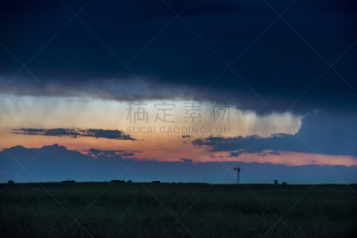 地形,潘帕斯大草原,南美,阿根廷,水平画幅,巴塔哥尼亚,抽象,拉潘帕市,黄昏,户外