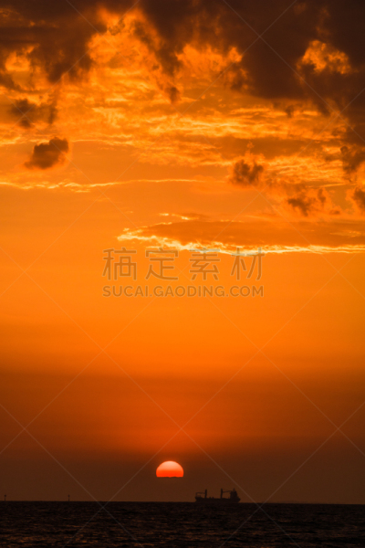 肖像,圣魁达,在上面,垂直画幅,云,户外,云景,海洋,墨尔本,海岸线