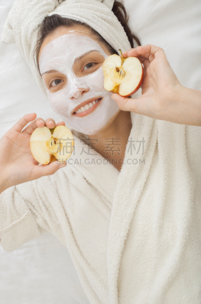 spa美容,女人,面具,垂直画幅,替代疗法,辅导讲座,健康,仅成年人,头发,白色