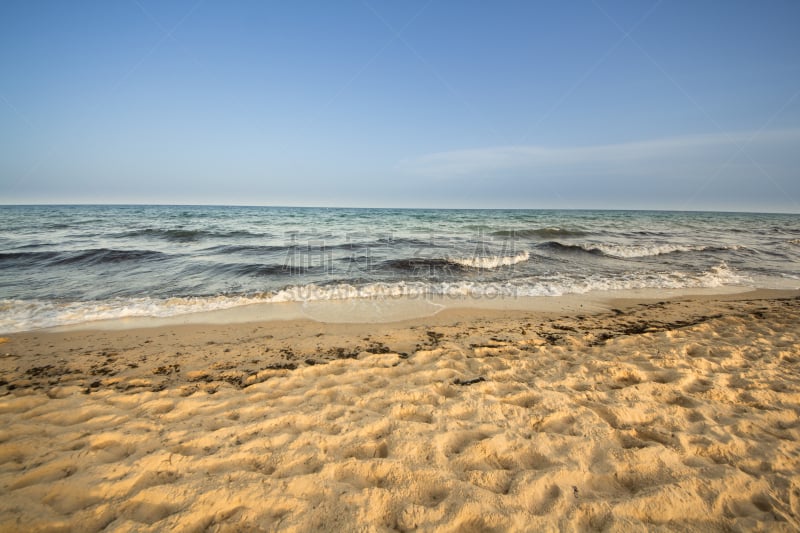 哈马马特,海滩,突尼斯,水,水平画幅,沙子,旅行者,夏天,户外,地中海