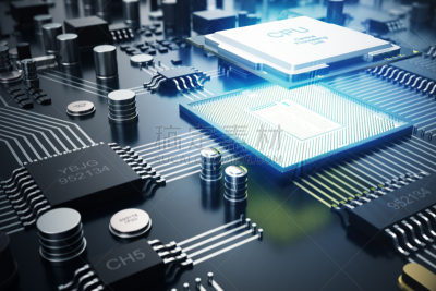 3D rendering Circuit board. Technology background. Central Computer Processors CPU concept. Motherboard digital chip. Tech science EDA background. Integrated communication processor, Information CPU engineering