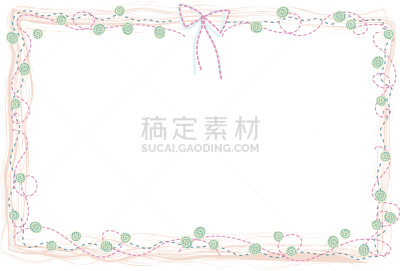 相框,矢量,国境线,油蜡笔画,洗礼仪式,结婚请柬,礼物标签,蜡笔画,彩色蜡笔,可爱的