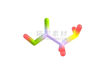 分子结构,白色,豆,分离着色,酸,生物学,化学,生物化学,背景分离,生物科技