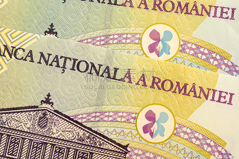 罗马尼亚,笔记本,特写,花环,100岁以上,水平画幅,银行,东欧,符号,电子商务