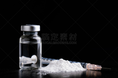 女人,注射器,粉末,危险,瓶子,白色背景,酸,饮料,迷幻色,暴力