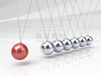 牛顿碰撞球,钟摆,水平画幅,科学,组物体,金属,球体,彩色图片,与众不同,铬合金