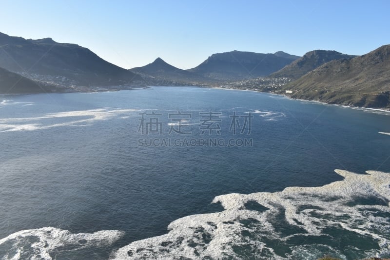 南非,看风景,开普敦,自然美,查普曼公路,水,天空,水平画幅,无人,户外