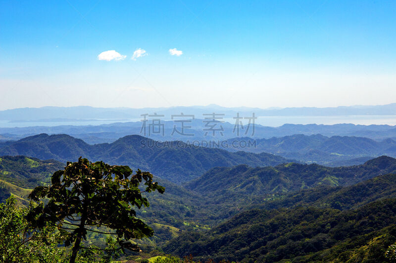 哥斯达黎加,阿雷纳火山,看,自然,风景,云,图像,蒙特沃德,自然美,无人