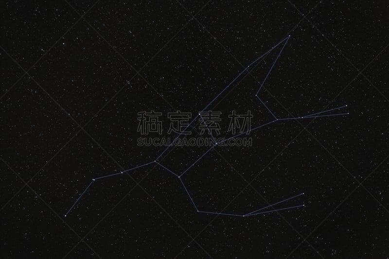 大熊座,星座,成一排,自然,天空,太空,水平画幅,形状,星星,夜晚