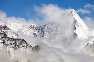 珠穆朗玛峰,尼泊尔,大本营,街道,khumbu glacier,珠峰大本营,坤布,昆布地区,山口,天空