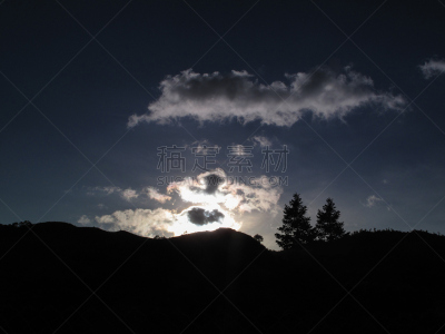 山,沃辛,自然,草地,非都市风光,水平画幅,无人,蓝色,丘陵起伏地形,草
