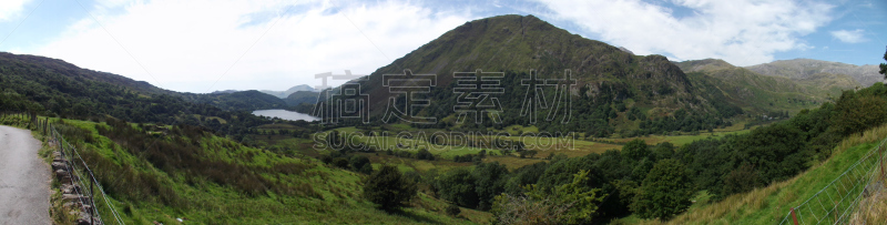 斯诺登峰,山谷,史诺顿山,雪墩山国家公园,格温内思郡,威尔士,国家公园,水平画幅,地形,无人