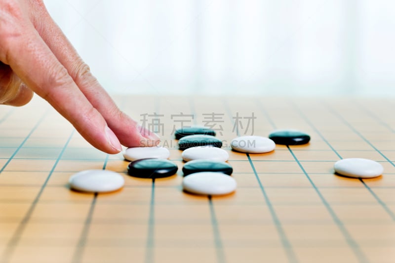 棋盘游戏,围棋,手,男人,厚木板,穿衣服,选择对焦,国际象棋,留白,褐色