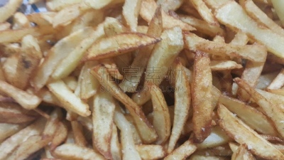 炸薯条,精制土豆,特写,留白,棍,烤土豆,蔬菜,配方,清新,烤的