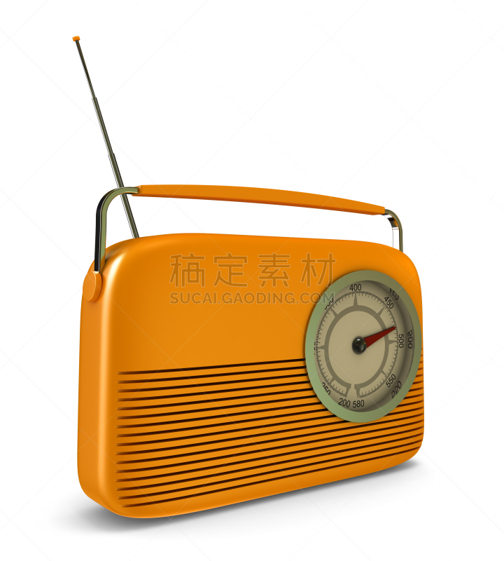 收音机,背景分离,手提收音机,1950-1959年图片,1970年-1979年,剪贴路径,噪声,一个物体,调谐器,铬合金