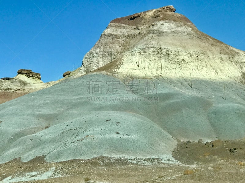 美国,多彩沙漠,亚利桑那,自然,宁静,水平画幅,地形,无人,路,公路