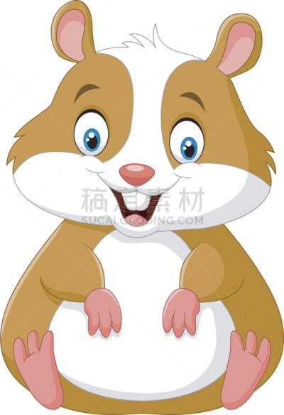 仓鼠,可爱的,卡通,老鼠,动物牙齿,野生动物,肖像,玩具,哺乳纲,小的
