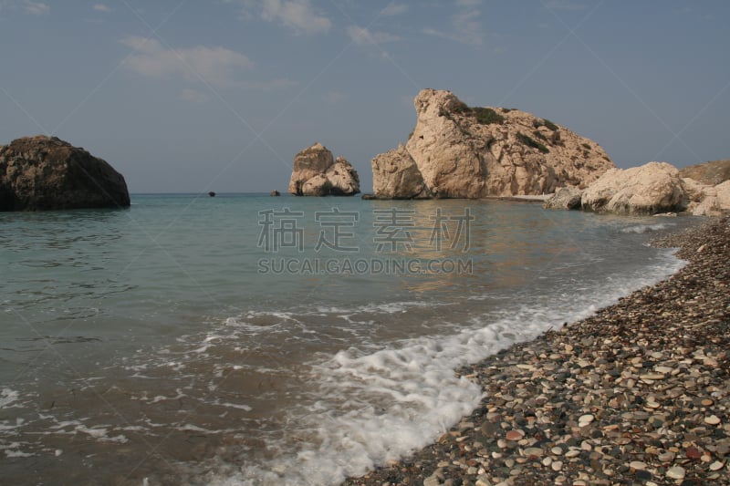 佩特拉,水,天空,美,水平画幅,沙子,塞浦路斯,旅行者,女神,户外