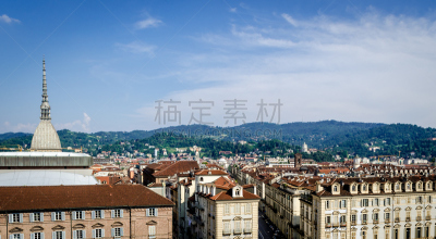 都灵,山,都灵省,托内利尖塔,水平画幅,雪,无人,尖峰,户外,都市风景