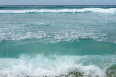 海滩,波浪,自然,水平画幅,沙子,印度洋,蓝色,巨大的,破坏,度假