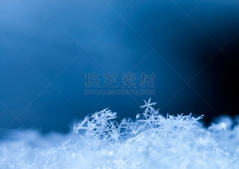 雪花,雪堆,水平画幅,雪,无人,特写,冰晶,白色,雨,冬天