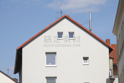 窗户,汉诺威,哈诺维尔,水平画幅,连栋房屋,建筑,无人,下萨克森,房屋,居住区