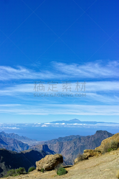 山,岛,皮可德泰德山,看风景,地形,特内里费岛,罗克卢波峰,大加纳利,气候,环境