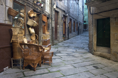 篮子,商店,加利西亚,城市生活,维戈,设备用品,户外,都市风景,拍摄场景,摄影