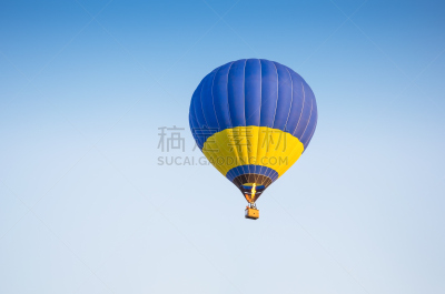 天空,蓝色,热气球,多色的,火,背景,美,风,休闲活动,水平画幅