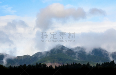 蓝岭公路,北卡罗来纳,水平画幅,山,无人,户外,阿巴拉契亚山脉,多车道公路,花旗松,蒂拉穆克