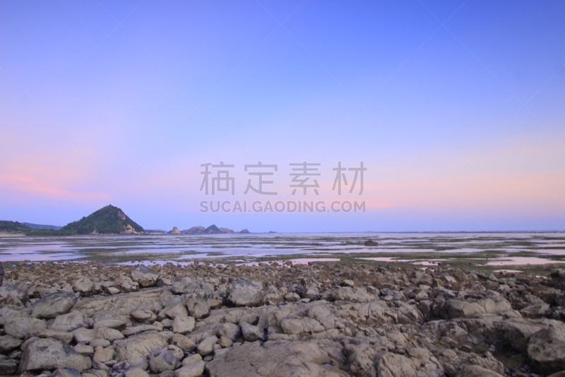 库塔海滩,龙目岛,印度尼西亚,旅游目的地,一只动物,自然,水,水平画幅,巴厘岛,无人