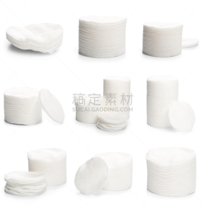 棉,分离着色,disk,白色背景,健康保健,清洁工,棉签,化妆用品,阴影,人的脸部